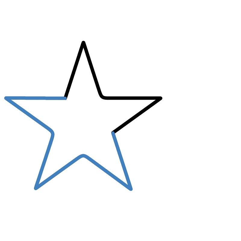 Hướng dẫn vẽ một ngôi sao 3D. - Bước 2