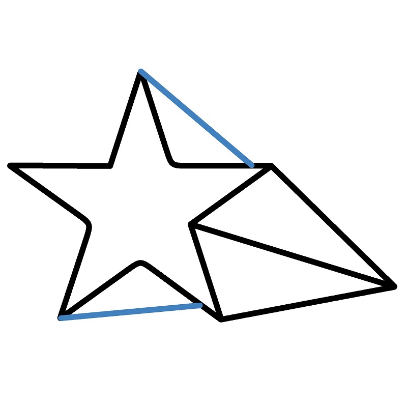 Hướng dẫn vẽ một ngôi sao 3D. - Bước 4