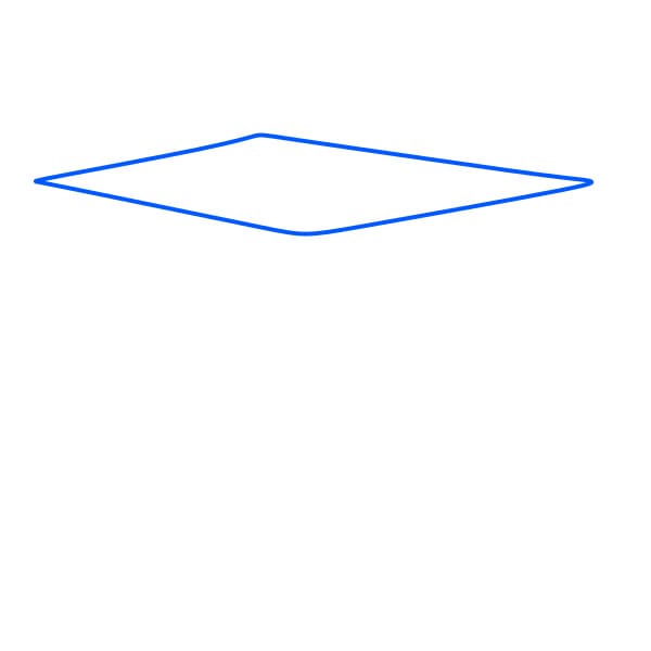 Hướng dẫn vẽ một chồng sách - Bước 1