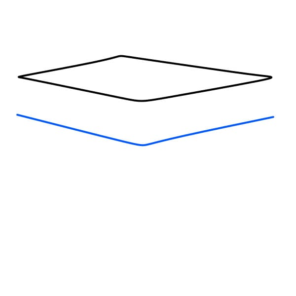 Hướng dẫn vẽ một chồng sách - Bước 2