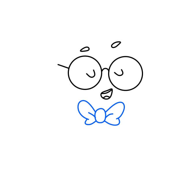 Hướng dẫn vẽ quyển sách biết nói - Bước 4