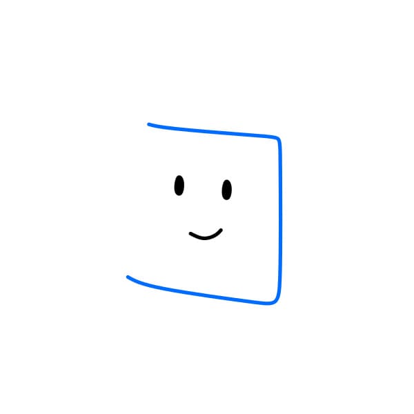 Hướng dẫn vẽ quyển sách thân thiện - Bước 2