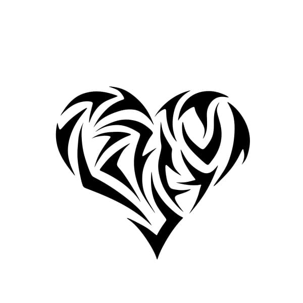 Hướng dẫn vẽ trái tim nghệ thuật