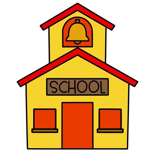 Hướng dẫn vẽ trường học đơn giản. - Bước 10