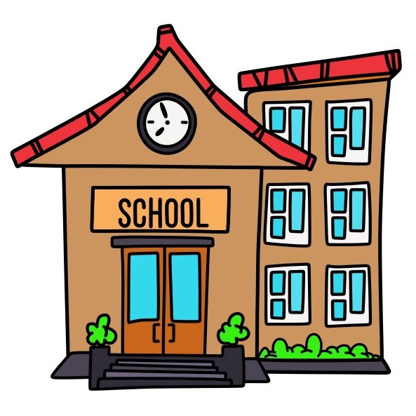 Hướng dẫn vẽ một ngôi trường học hiện đại. - Bước 13