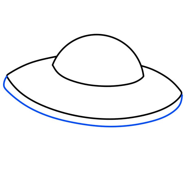 Hướng dẫn vẽ chiếc đĩa bay đơn giản - Bước 3