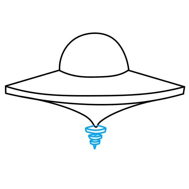 Hướng dẫn vẽ người ngoài hành tinh đang điều khiển đĩa bay - Bước 4