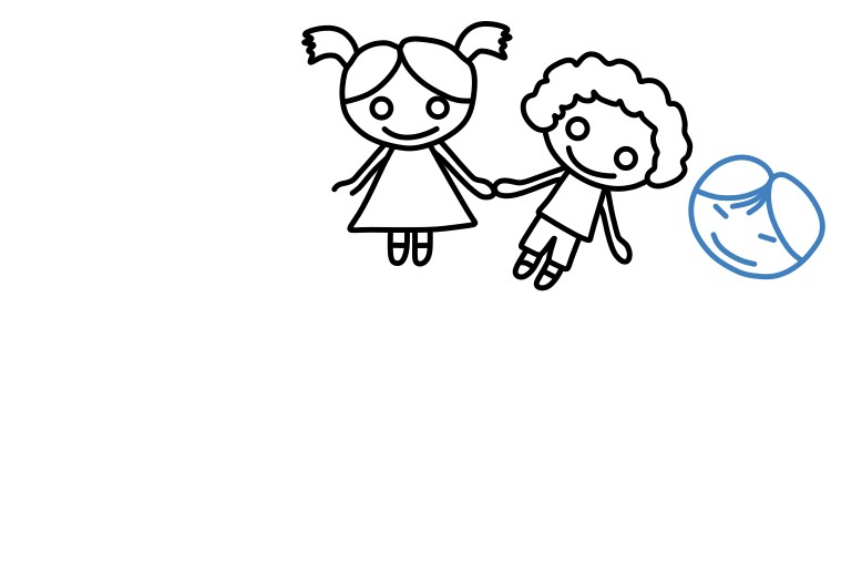 Hướng dẫn vẽ những người bạn đoàn kết trên khắp thế giới - Bước 3