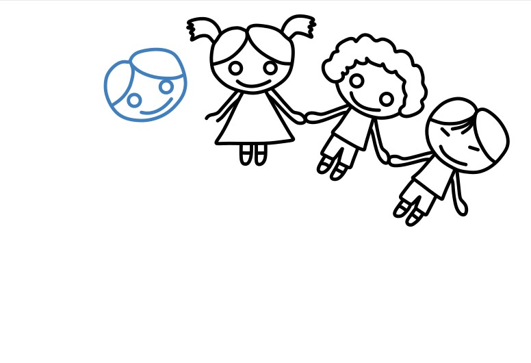 Hướng dẫn vẽ những người bạn đoàn kết trên khắp thế giới - Bước 4