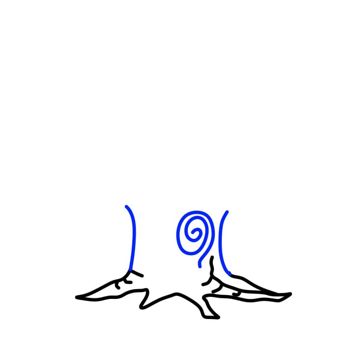 Hướng dẫn vẽ cái cây cổ thụ - Bước 2