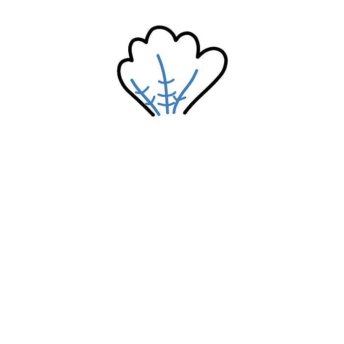 Hướng dẫn vẽ Củ Cà Rốt hoạt hình vui vẻ. - Bước 3