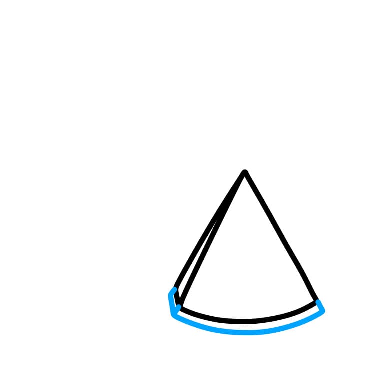 Hướng dẫn vẽ dưa hấu đơn giản cho bé - Bước 3