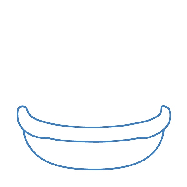 Hướng dẫn vẽ một giỏ trái cây sang trọng. - Bước 1