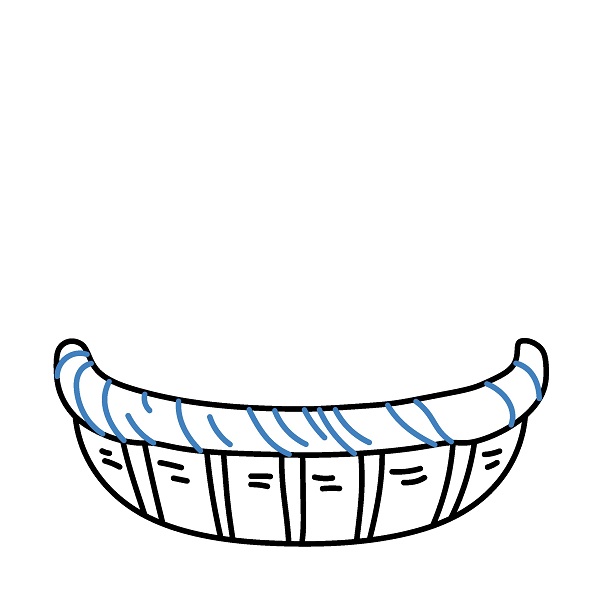 Hướng dẫn vẽ một giỏ trái cây sang trọng. - Bước 3