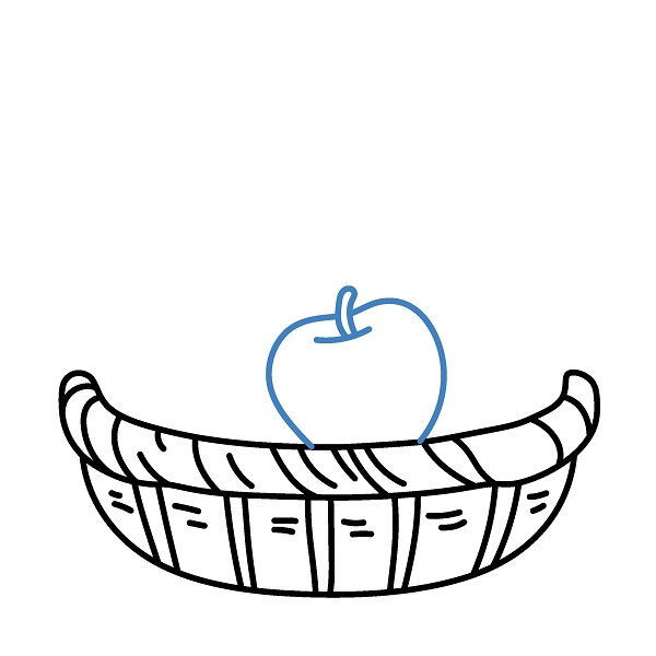 Hướng dẫn vẽ một giỏ trái cây sang trọng. - Bước 4