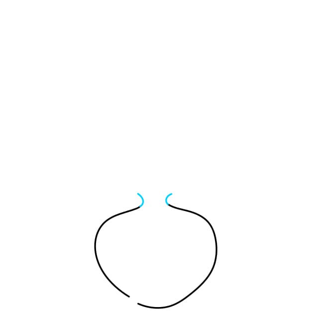 Hướng dẫn vẽ bình hoa sen đơn giản và đẹp - Bước 2