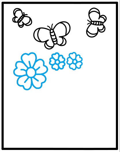 Hướng dẫn vẽ khu vườn đơn giản - Bước 4