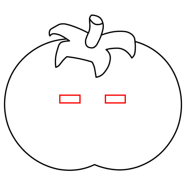 Hướng dẫn đơn giản cách vẽ một Quả Cà Chua - Bước 4