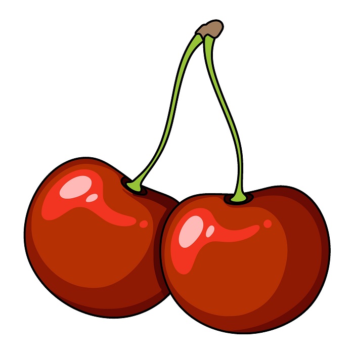 Hướng dẫn vẽ Quả Cherry mọng nước.