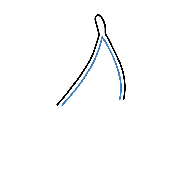 Hướng dẫn vẽ Quả Cherry hoạt hình đáng yêu. - Bước 2