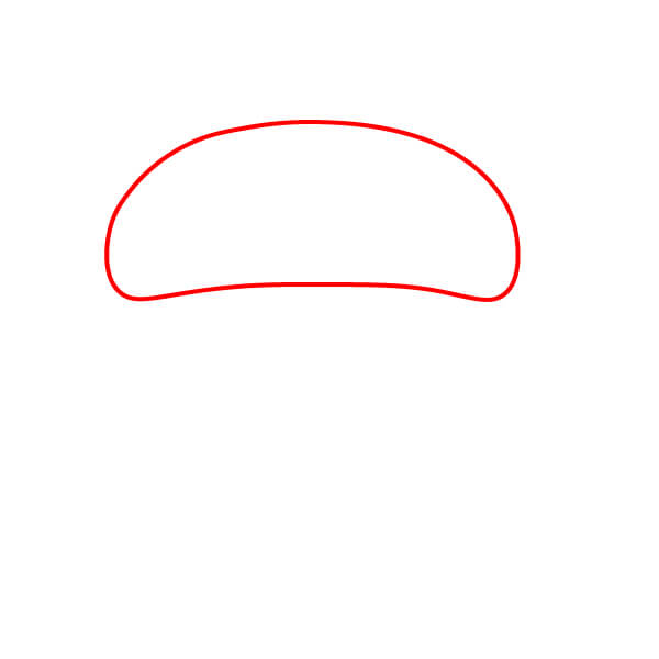 Hướng dẫn vẽ Quả Sồi đơn giản cho họa sĩ trẻ - Bước 1