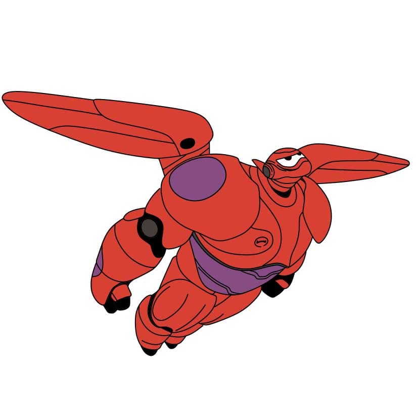 Hướng dẫn vẽ dễ dàng : nhân vật Baymax