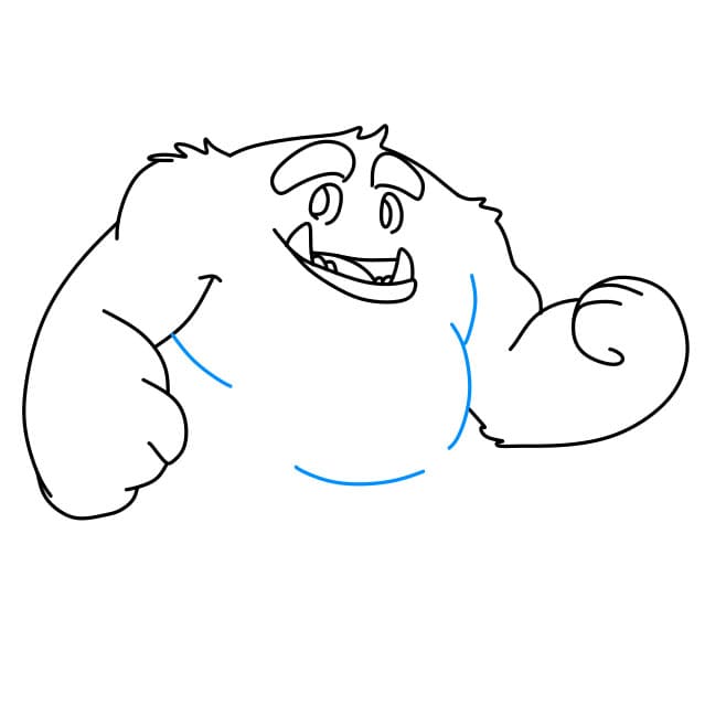 Hướng dẫn vẽ nhân vật Captain Fiddles trong Garten of Banban đơn giản và đẹp cho bé - Bước 4