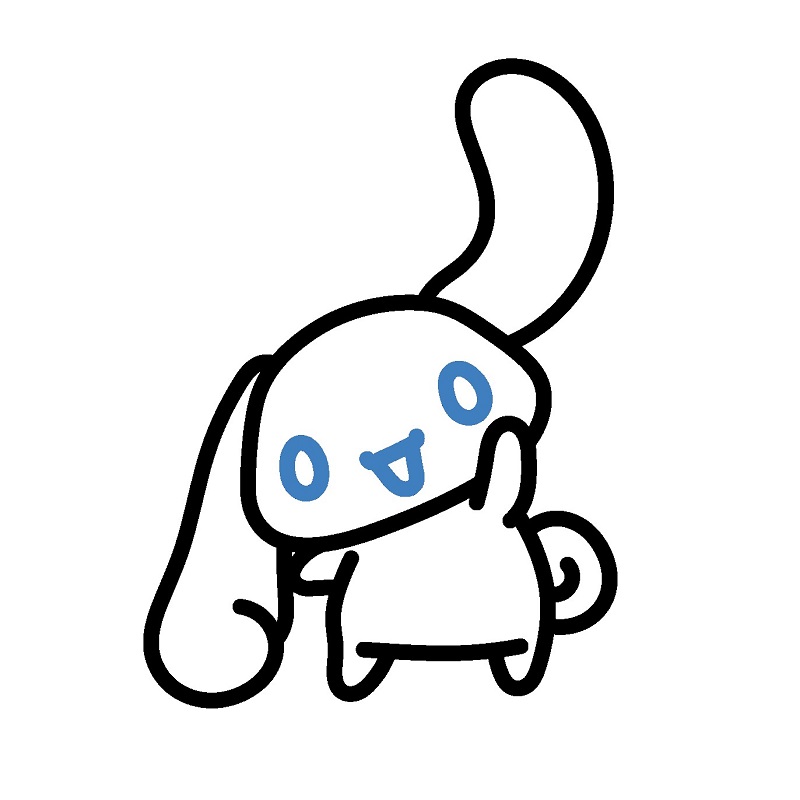 Hướng dẫn vẽ Cinnamoroll vui vẻ. - Bước 7