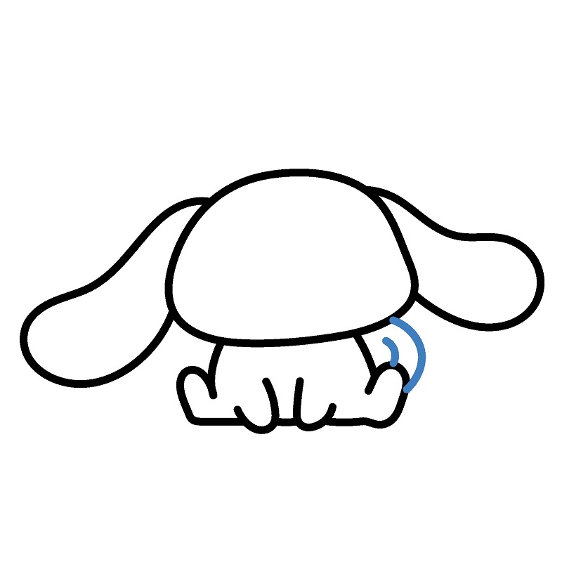 Hướng dẫn vẽ Cinnamoroll đáng yêu. - Bước 5