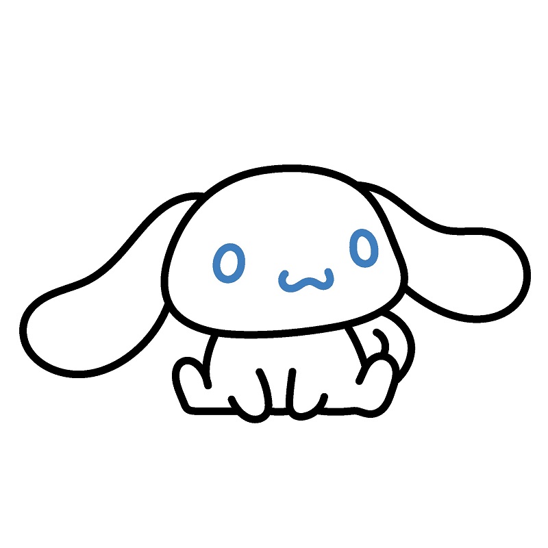 Hướng dẫn vẽ Cinnamoroll đáng yêu. - Bước 6