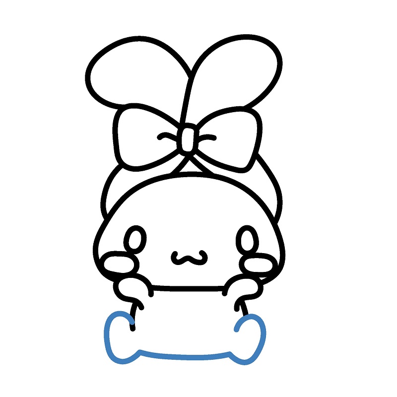 Hướng dẫn vẽ Cinnamoroll đẹp. - Bước 6