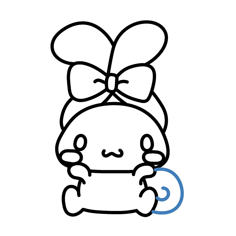 Hướng dẫn vẽ Cinnamoroll đẹp. - Bước 7