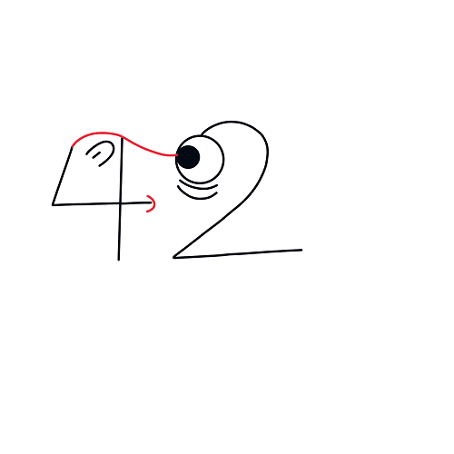 Hướng dẫn vẽ con rồng đáng yêu theo số cho bé - Bước 4