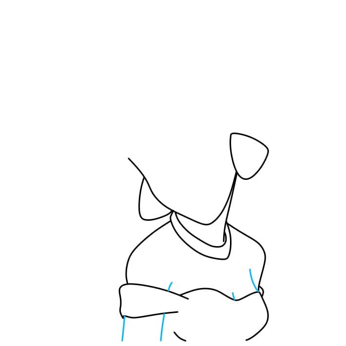 Hướng dẫn vẽ công chúa Jasmine cho bé - Bước 4