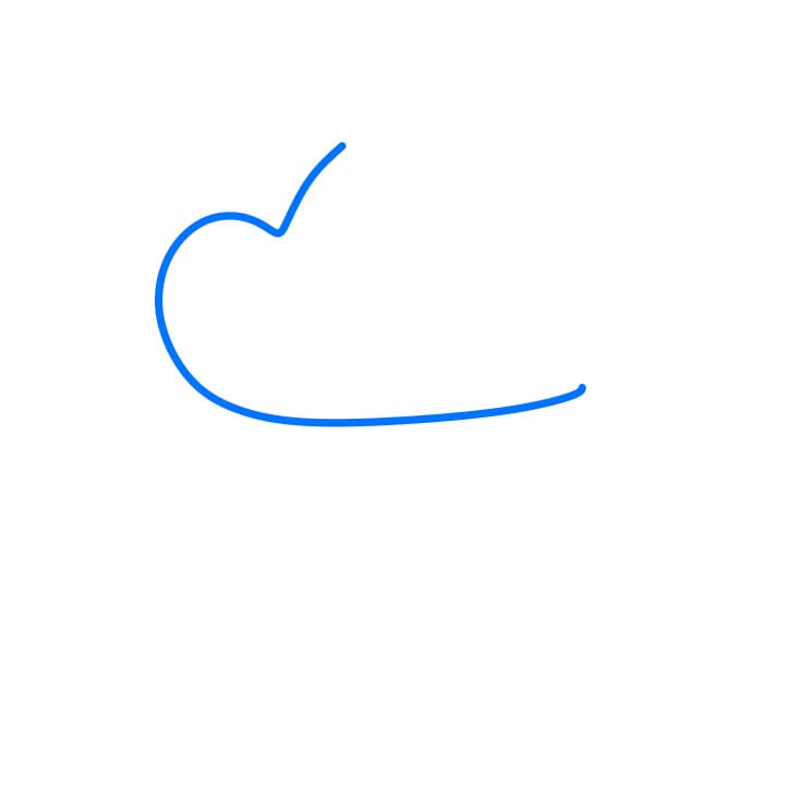 Hướng dẫn cách vẽ Shin ( Crayon Shin-chan ) đơn giản cho bé - Bước 1