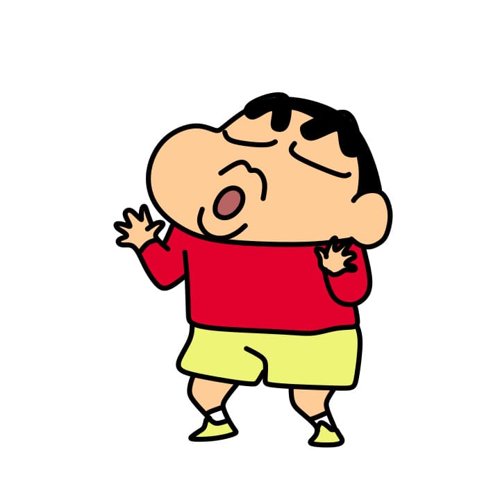 Hướng dẫn cách vẽ Crayon Shin-chan đơn giản