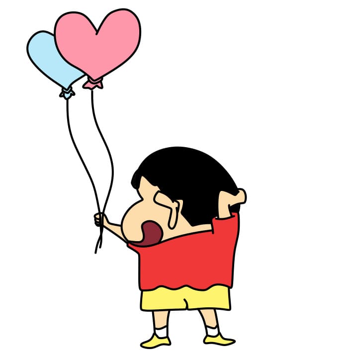 Hướng dẫn cách vẽ Crayon Shin-chan chi tiết từng bước cho bé - Bước 7