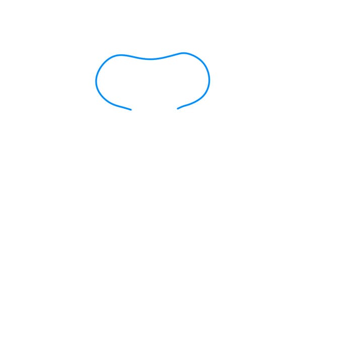 Hướng dẫn vẽ dạng biến hình GREY MATTER của Ben 10 đơn giản và đẹp cho bé - Bước 1