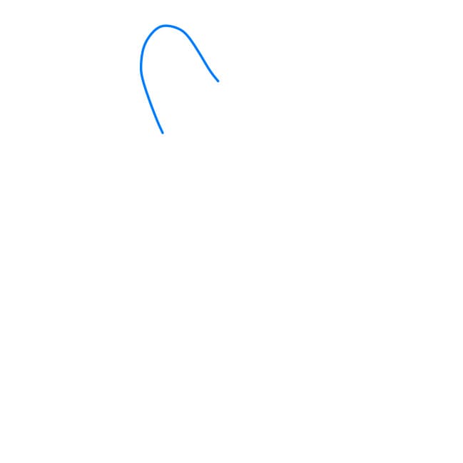 Hướng dẫn vẽ dạng biến hình GHOST FREAK của Ben 10 đơn giản và đẹp cho bé - Bước 1