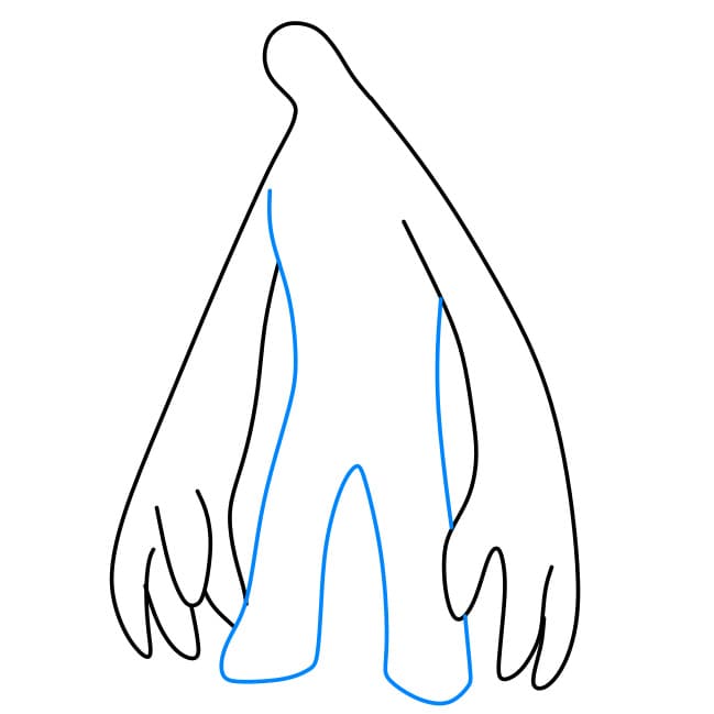 Hướng dẫn vẽ dạng biến hình UPGRADE của Ben 10 đơn giản và đẹp cho bé - Bước 3