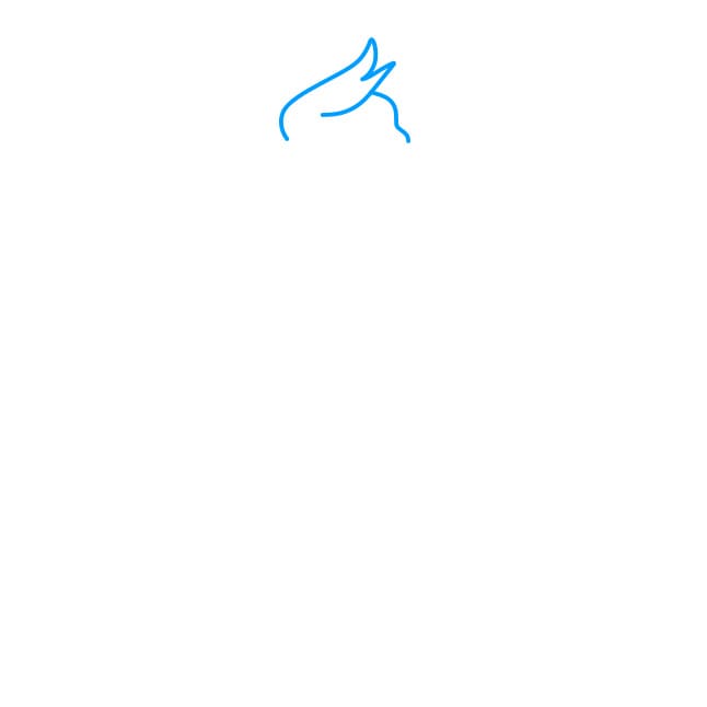 Hướng dẫn vẽ Grinch trong phim Kẻ cắp Giáng Sinh - Bước 1