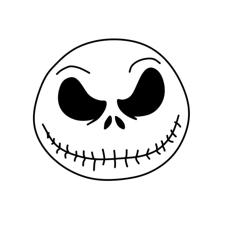 Hướng dẫn vẽ Jack Skellington đơn giản cho bé