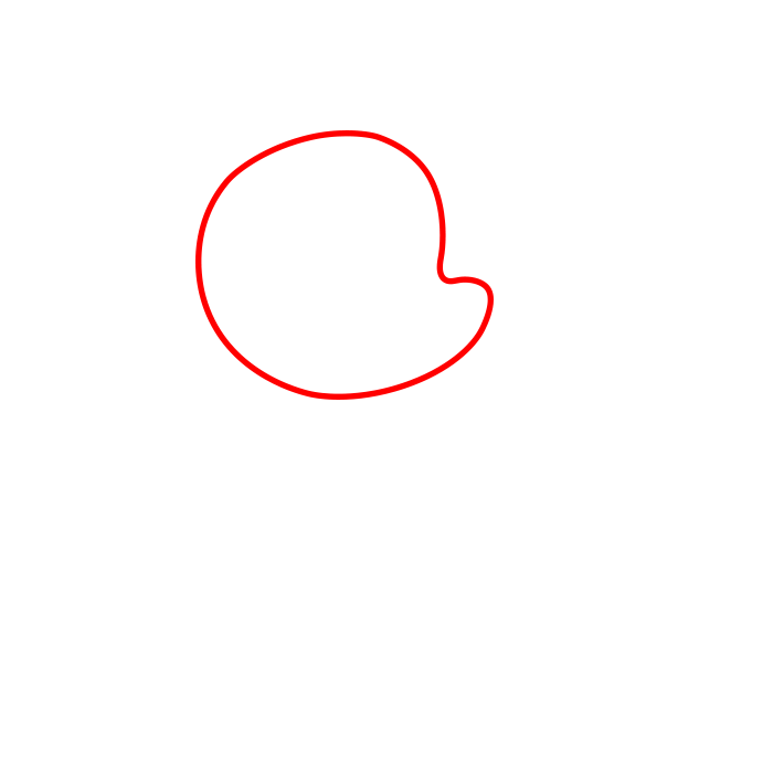 Hướng dẫn cách vẽ chú chuột Jerry siêu đáng yêu và ngộ nghĩnh cho bé - Bước 1