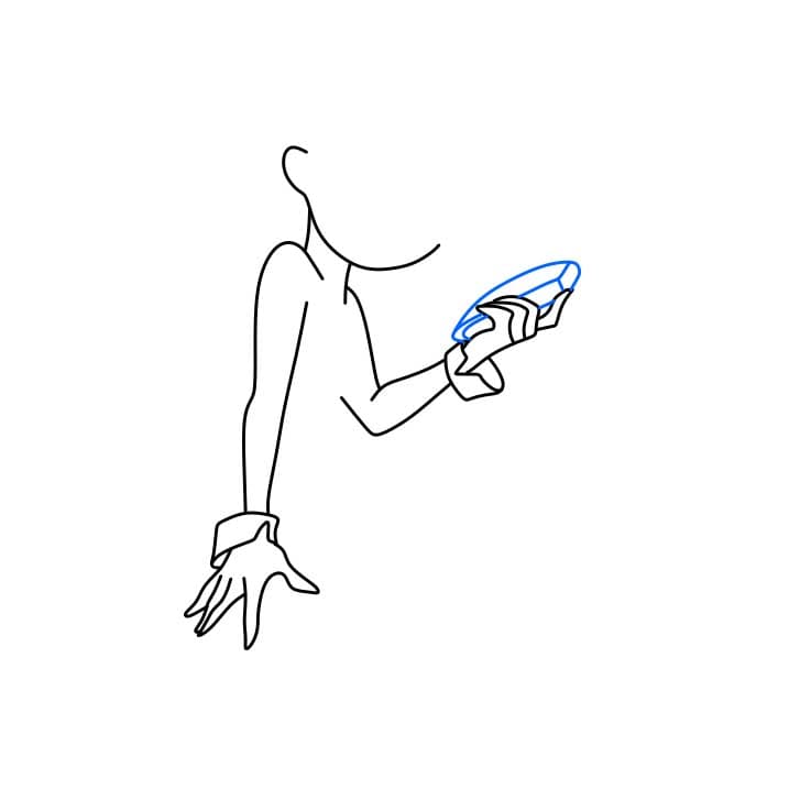 Hướng dẫn cách vẽ Kim Possible đơn giản và dễ thương cho bé - Bước 3