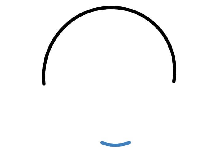 Hướng dẫn vẽ Kirby đáng yêu. - Bước 2