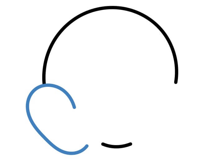 Hướng dẫn vẽ Kirby đáng yêu. - Bước 3