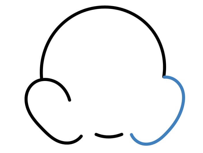 Hướng dẫn vẽ Kirby đáng yêu. - Bước 4