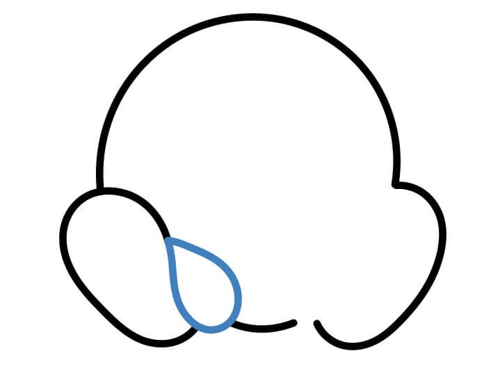 Hướng dẫn vẽ Kirby đáng yêu. - Bước 5