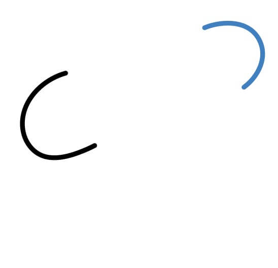 Hướng dẫn vẽ Kirby nhảy nhót vui vẻ. - Bước 2