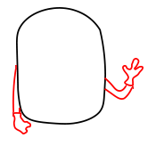 Hướng dẫn cách vẽ Minion 2 mắt đơn giản và ngộ nghĩnh đáng yêu cho bé - Bước 2